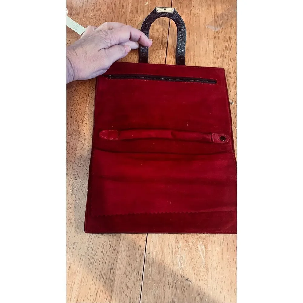 Gucci 1970's Vintage Jewellery Travel Case or Clutch - Picture 11 of 14